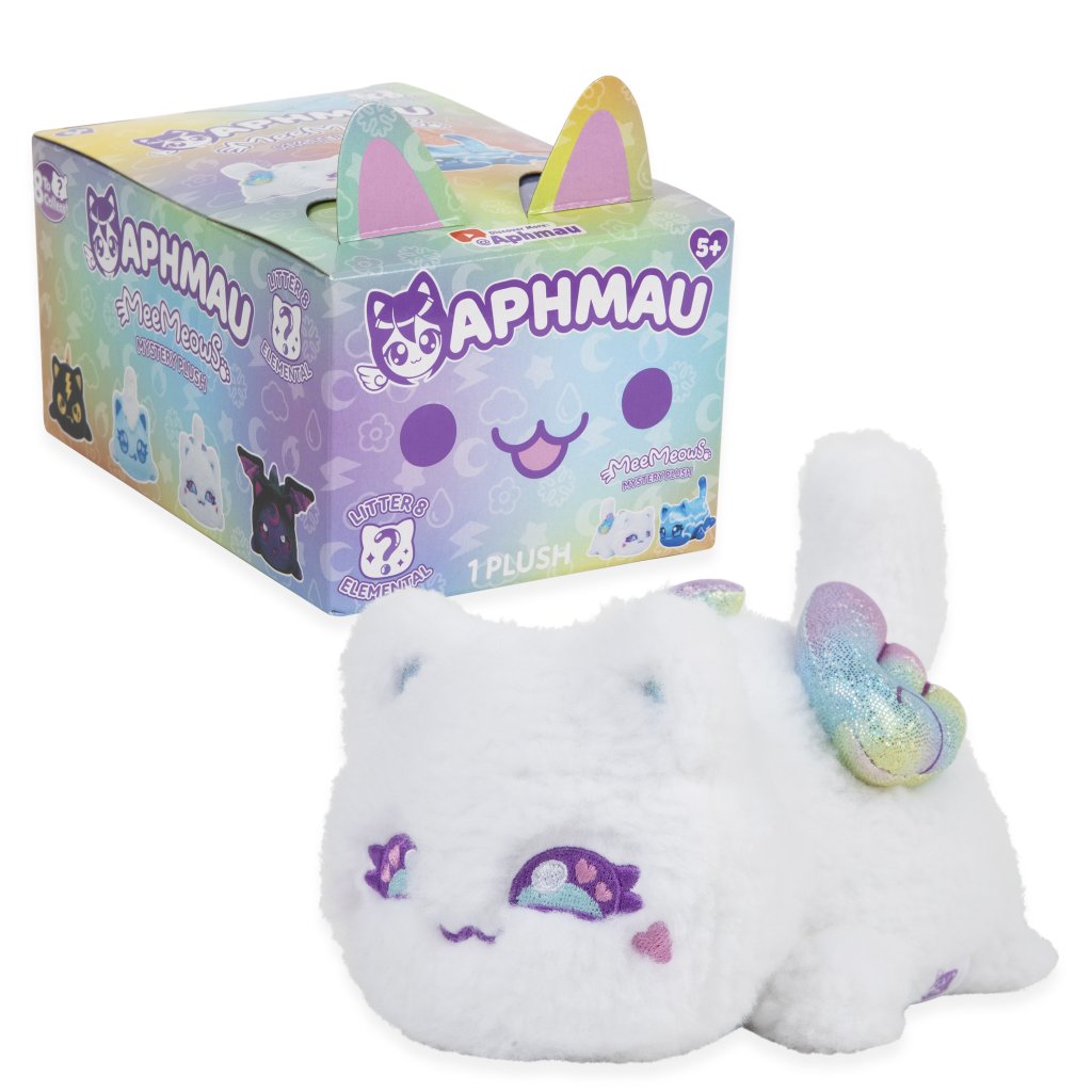 (SINGLE ) Aphmau 6" Mystery MeeMeows Plush - Series 8 (Elemental)