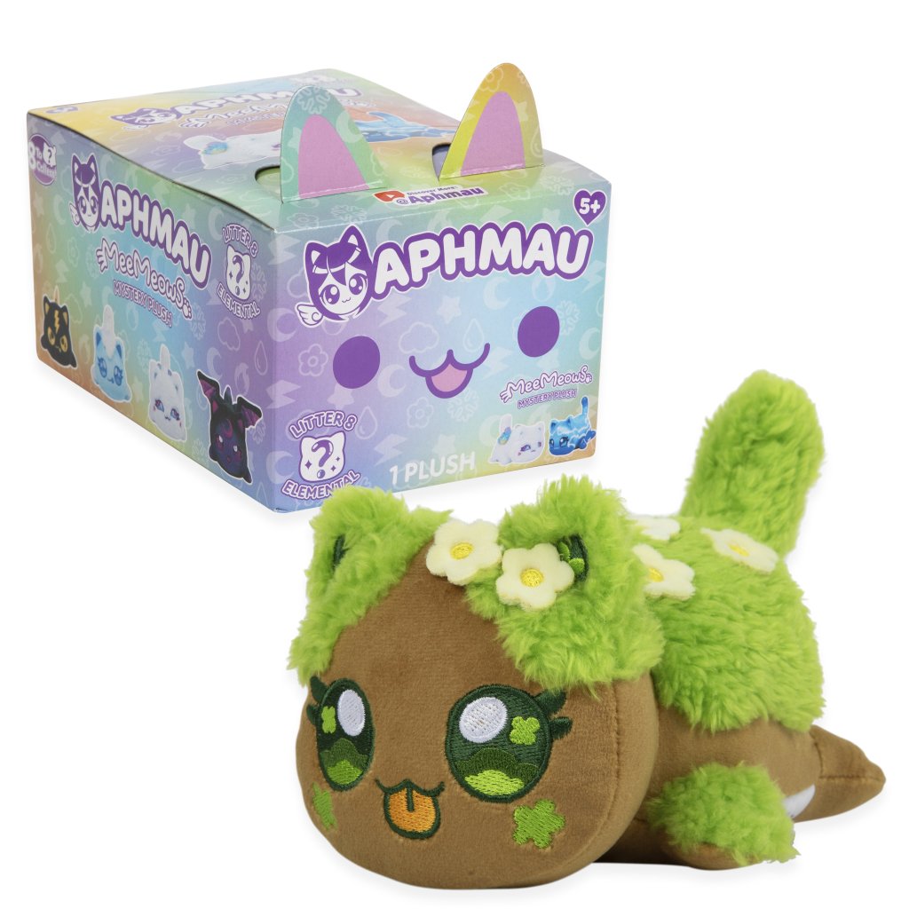 (SINGLE ) Aphmau 6" Mystery MeeMeows Plush - Series 8 (Elemental)
