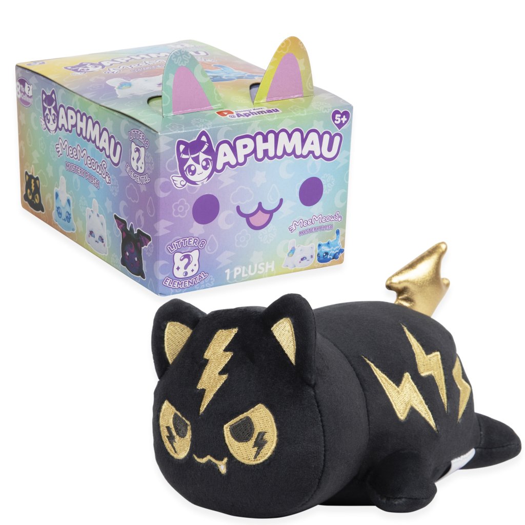 (SINGLE ) Aphmau 6" Mystery MeeMeows Plush - Series 8 (Elemental)