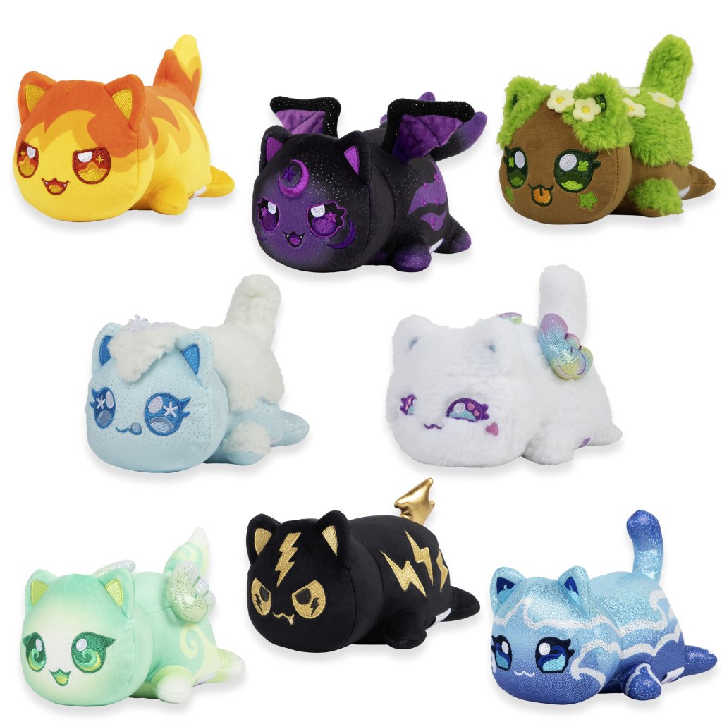 (SINGLE ) Aphmau 6" Mystery MeeMeows Plush - Series 8 (Elemental)