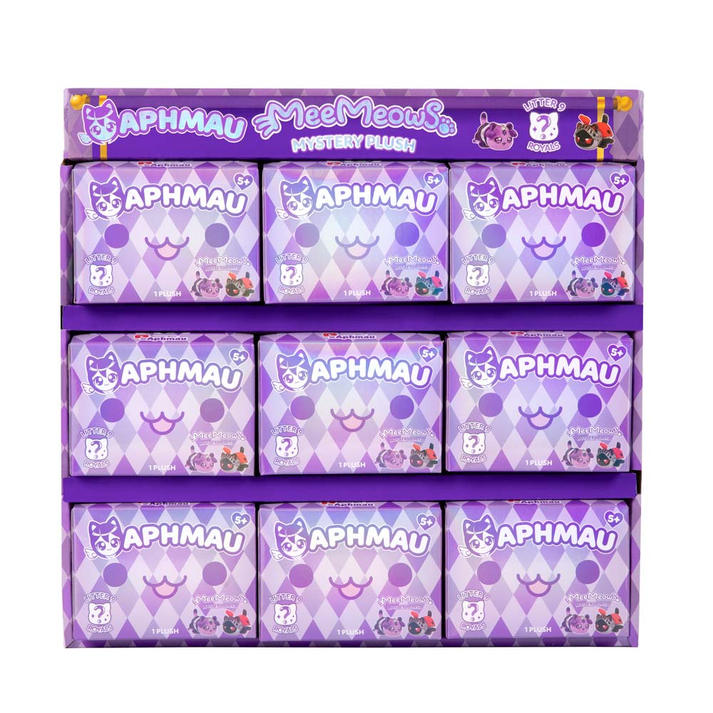 Single (1) - Aphmau Mystery Meemeow 6" Plush -  Series 9 (Royals)