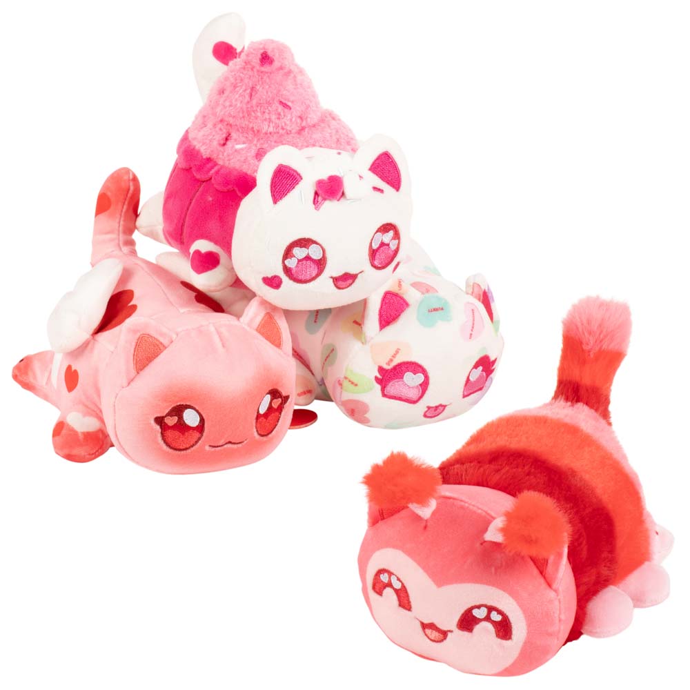 WHOLE BOX Unopened (9) - Aphmau Mystery Meemeow 6" Plush - Valentines