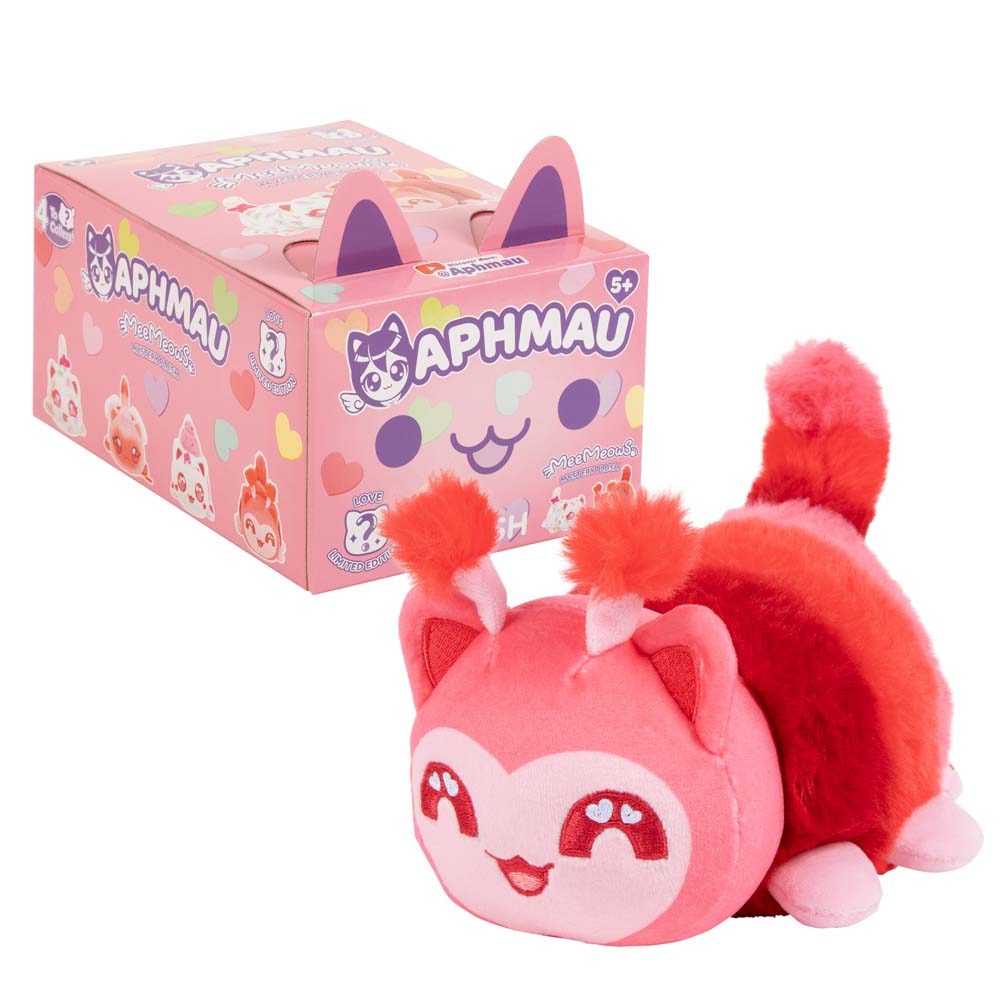 WHOLE BOX Unopened (9) - Aphmau Mystery Meemeow 6" Plush - Valentines