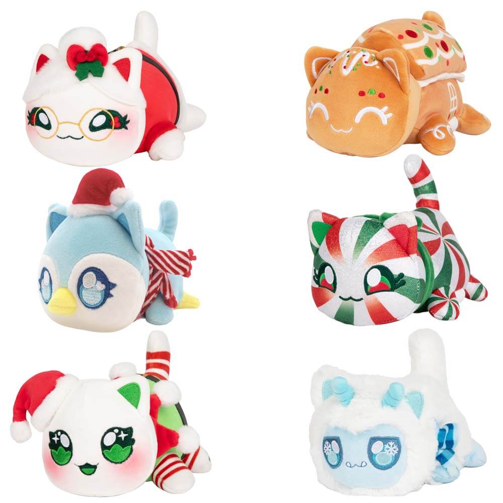 SINGLE (1) - Aphmau Mystery Meemeow 6" Christmas Plush