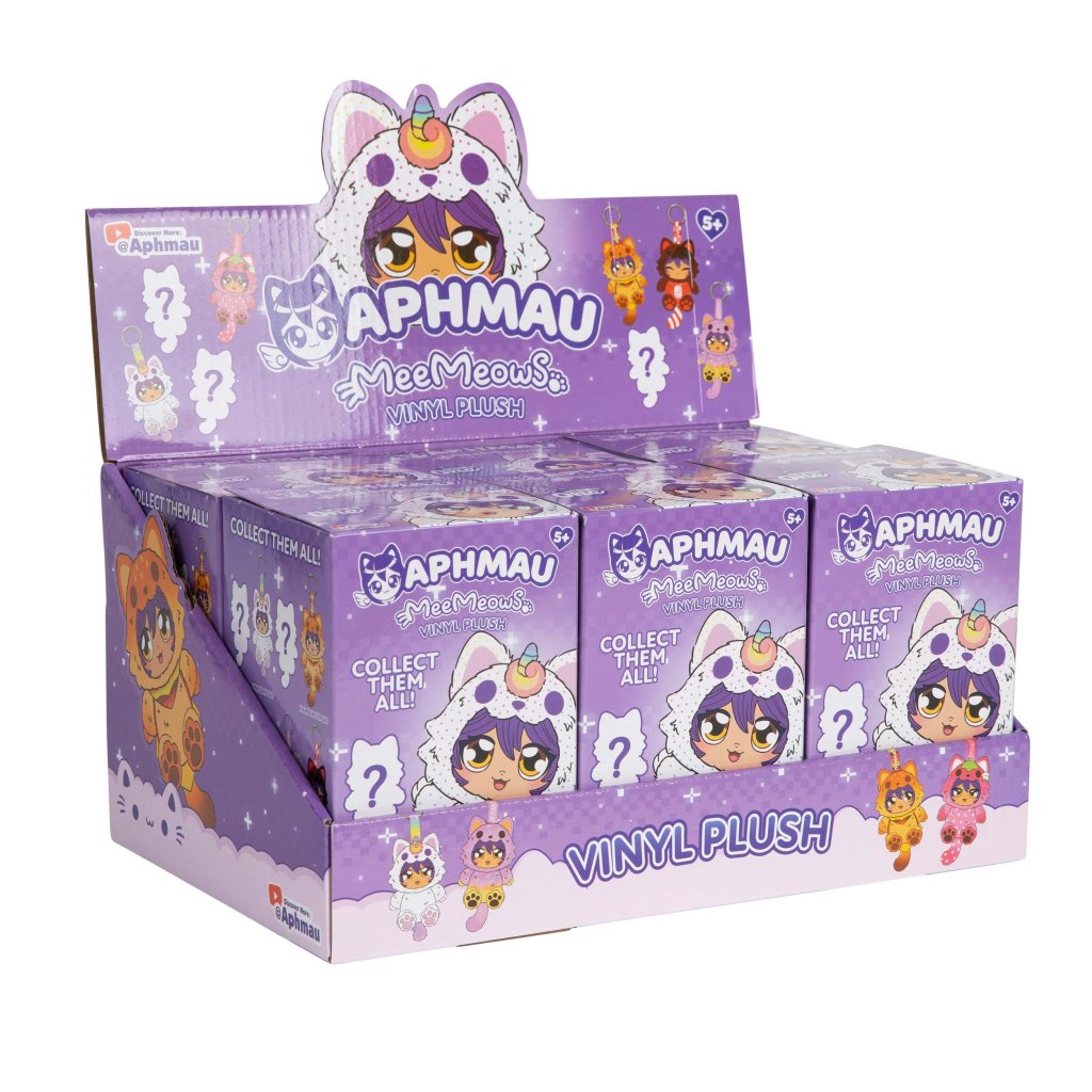 WHOLE Box (6) Aphmau Vinyl Plush Key Chain