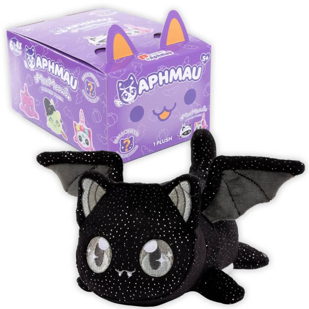 Bat Cat (Opened) APHMAU MeeMeows 6" Mystery Plush - Halloween