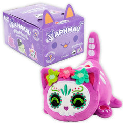 Purple Sugar Skull Cat (Opened) APHMAU MeeMeows 6" Mystery Plush - Halloween