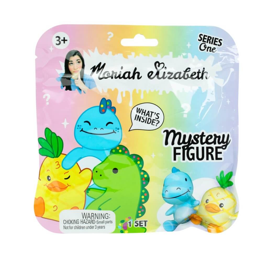 Blue Dinosaur_ (Opened Bag) - MORIAH ELIZABETH Mystery Figures Series 1