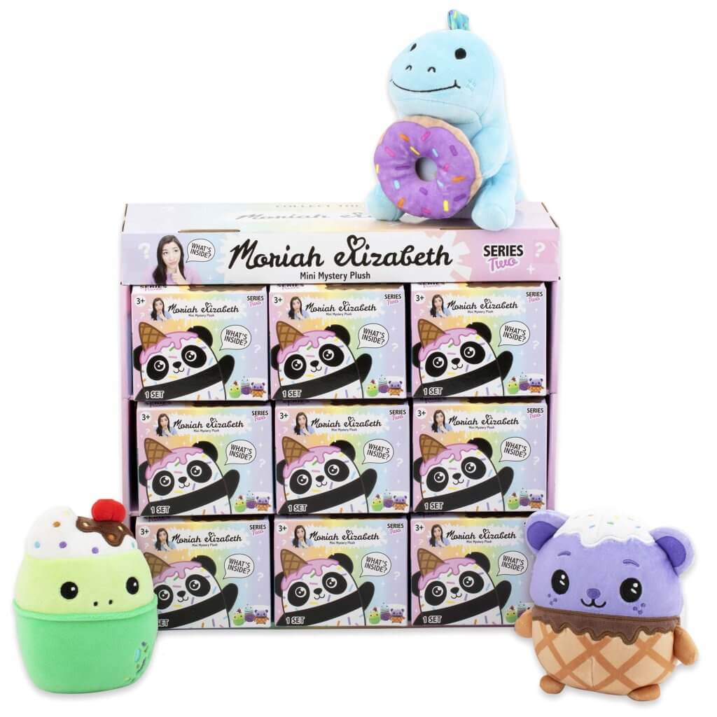 Full Unopned Box (9) - MORIAH ELIZABETH 6" Mystery Plush - S2