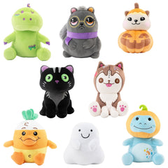 (FULL unopened Box (9)Moriah Elizabeth 6" Mini Mystery Plush – Halloween