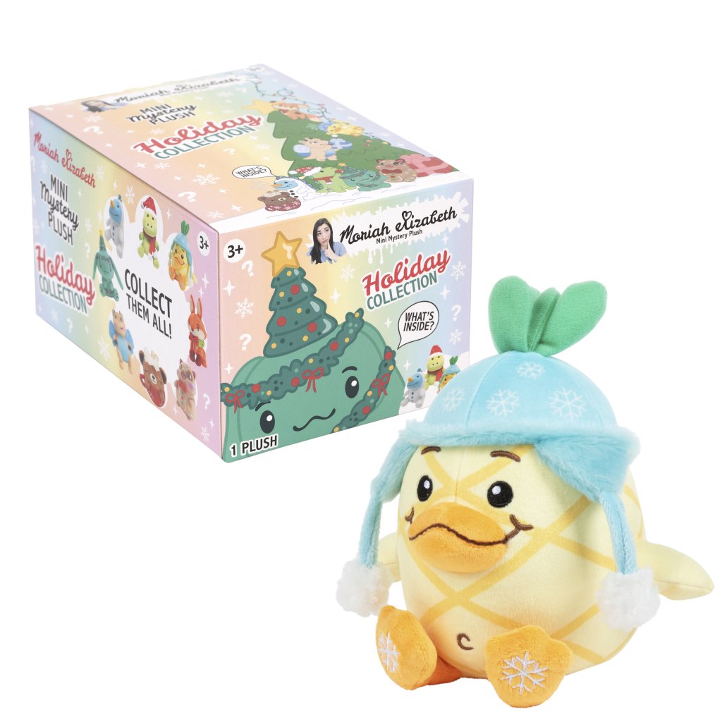 Festive Georgie (Opened) - Moriah Elizabeth - Holiday 6" Mini Mystery Plush