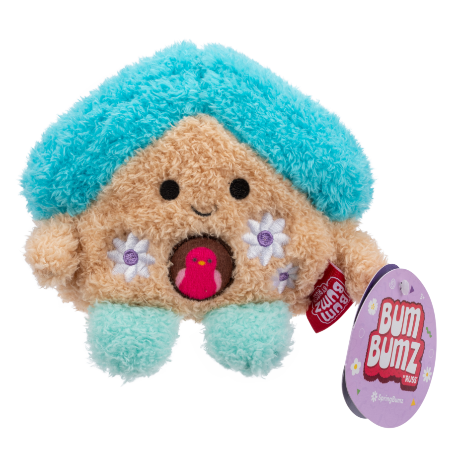 BLAIR Bird House  -  4.5" SPRINGBumz - BumBumz Plush