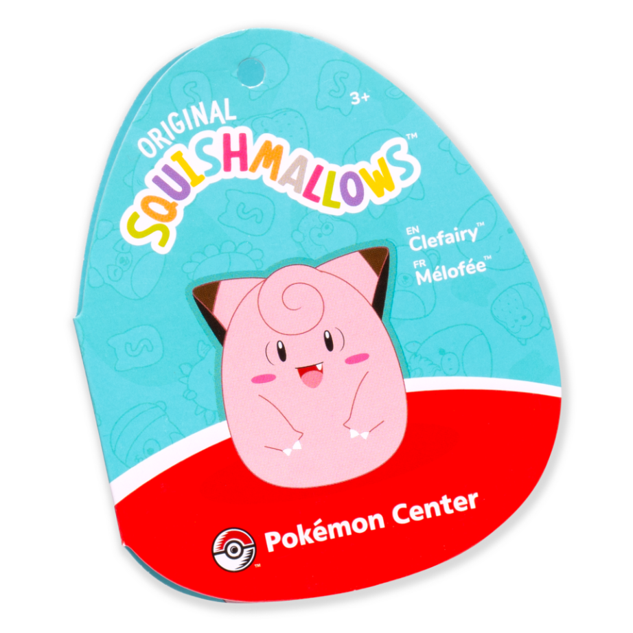 Clefairy -  10" Squishmallow Pokemon Plush