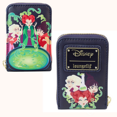 Loungefly Hocus Pocus - Sanderson Sisters Cauldron Glow Accordion Wallet