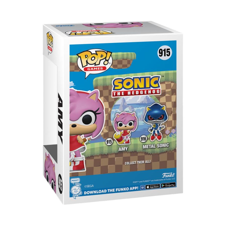 Sonic - Amy Rose Pop! Vinyl