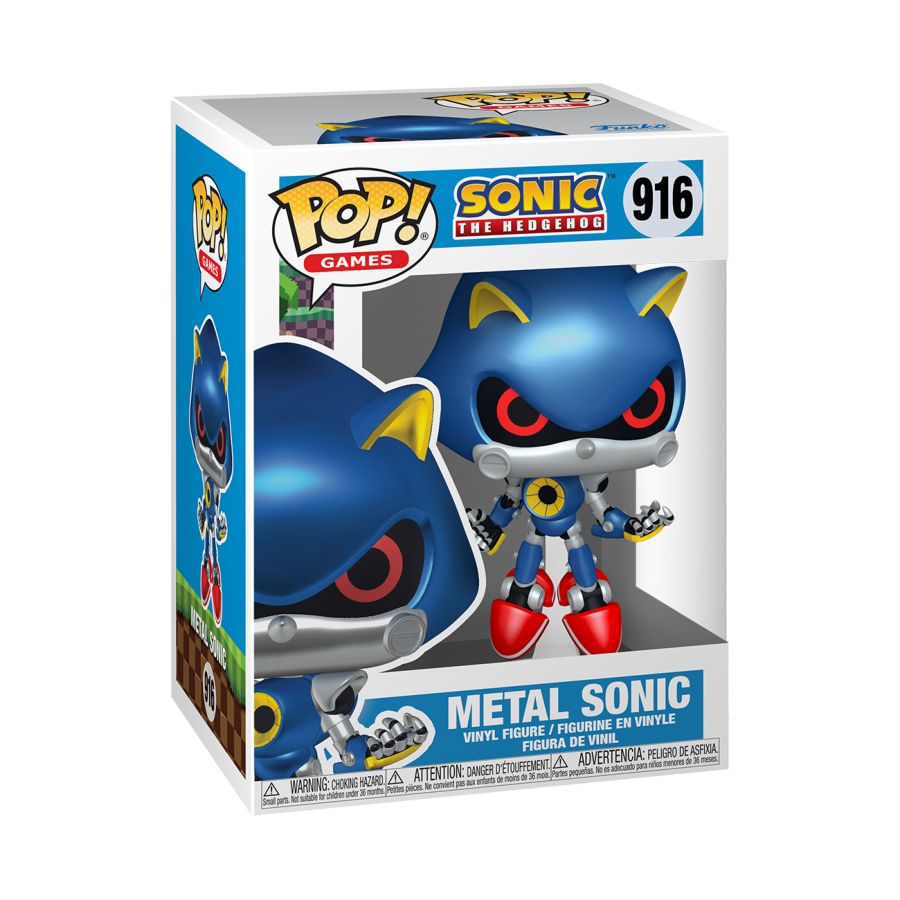 Sonic - Metal Sonic Pop! Vinyl