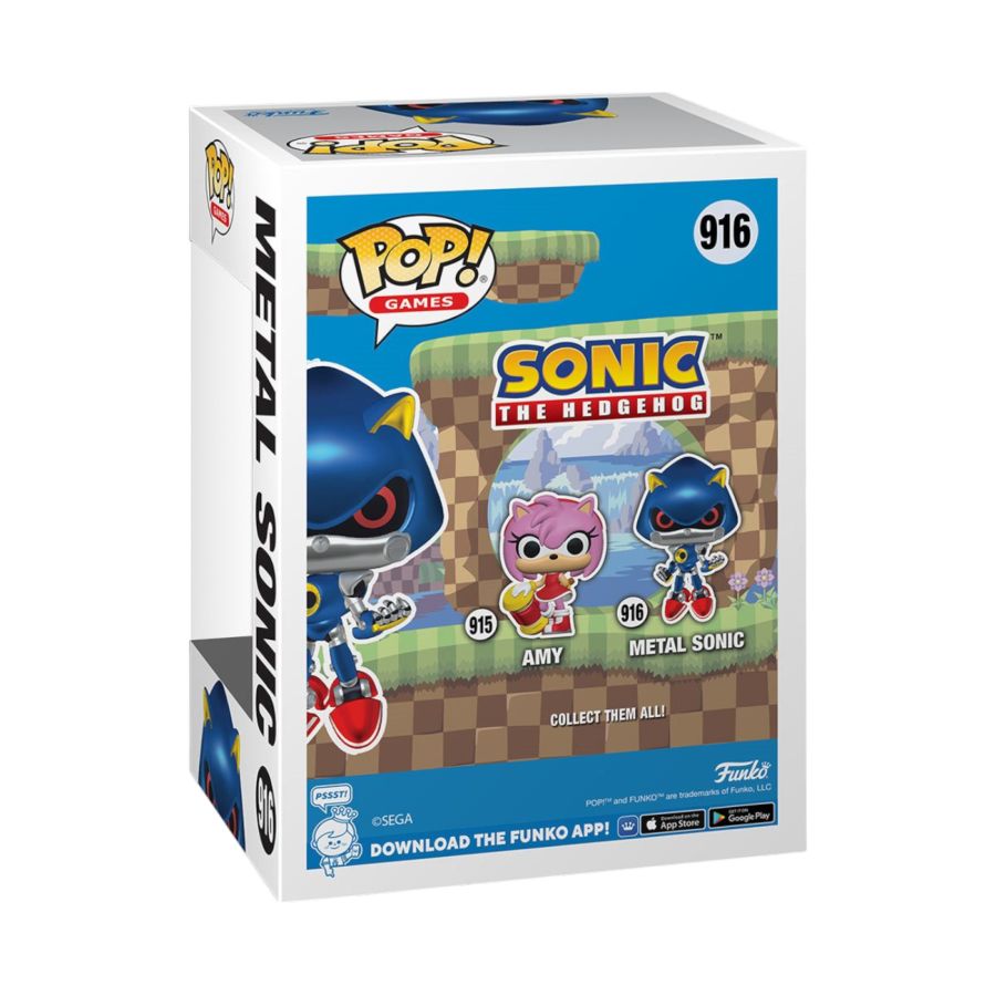 Sonic - Metal Sonic Pop! Vinyl