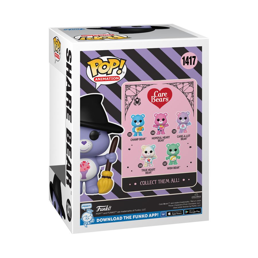 Care Bears - Share Bear Witch NYCC 2024 Exclusive Pop! Vinyl