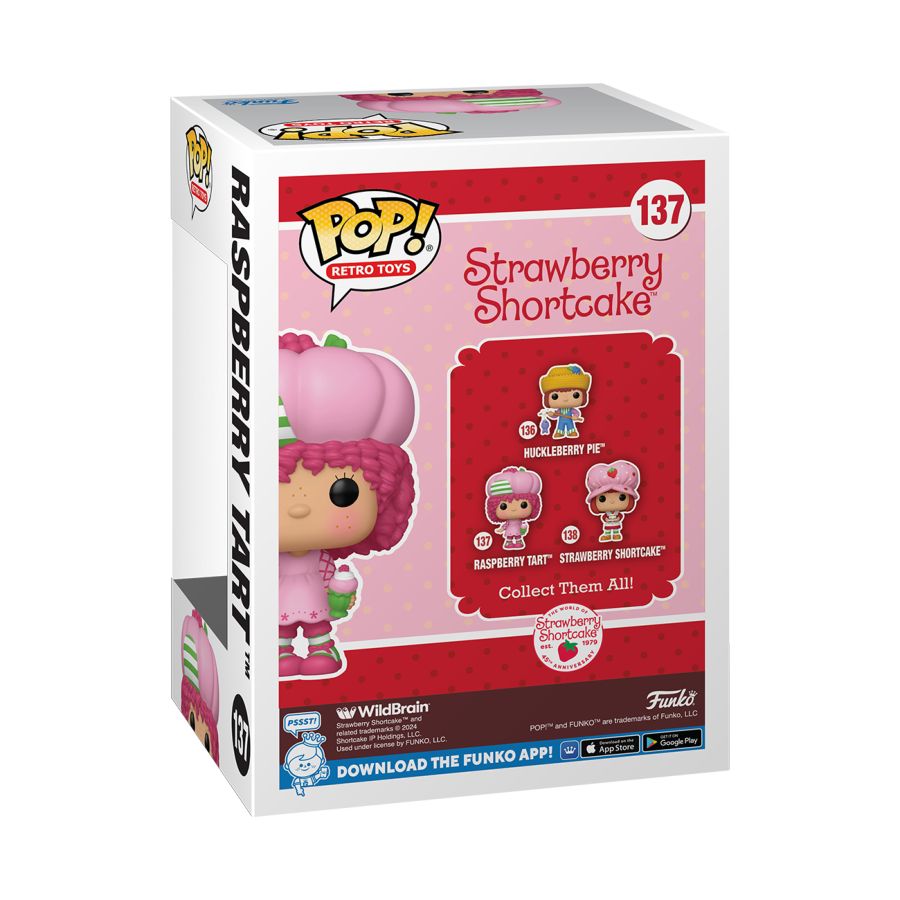 Strawberry Strawberry Shortcake - Raspberry Tart Pop! Vinyl