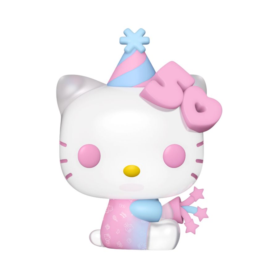 Hello Kitty 50th - Hello Kitty with Party Hat Exclusive Pop! Vinyl