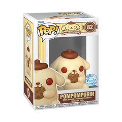 Hello Kitty - Pompompurin (with food) US Exclusive Pop! Vinyl