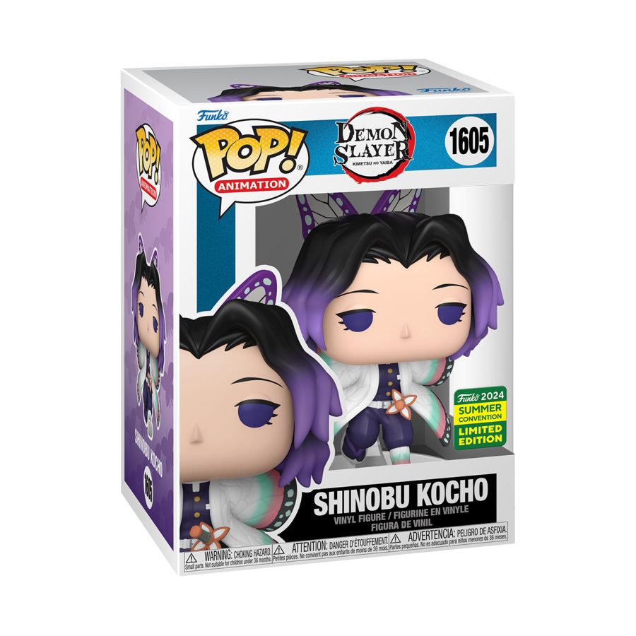 Demon Slayer - Shinobu Kocho SDCC 2024 US Exclusive Pop! Vinyl