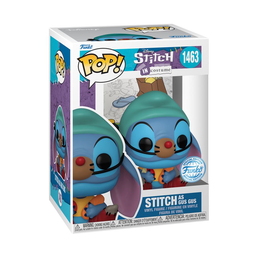 Disney - Stitch Gus Gus Costume US Exclusive Pop! Vinyl