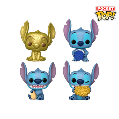 Lilo & Stitch -Stitch Dreidel Box Pocket Pop! 4-Pack