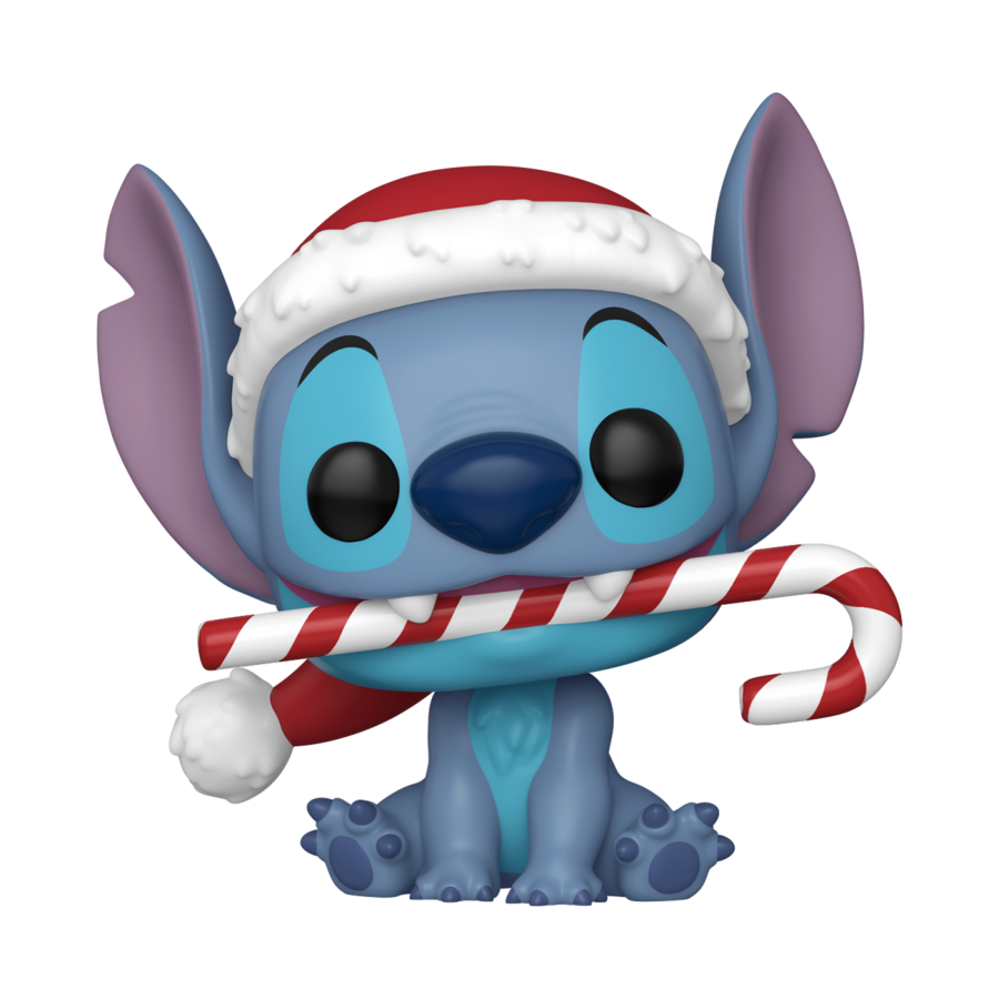 Lilo & Stitch - Stitch with Candy Cane Holiday Pop! Vinyl