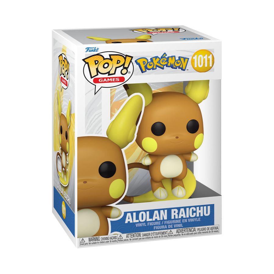 Pokemon - Alolan Raichu Pop! Vinyl