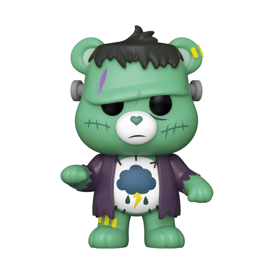 Care Bears x Universal Monsters - Grumpy as Frankenstein Pop! Vinyl