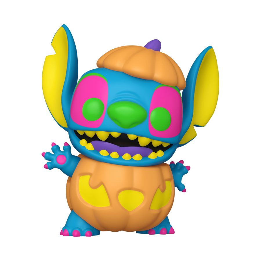 Lilo & Stitch - Pumpkin Stitch US Exclusive Blacklight Pop! Vinyl