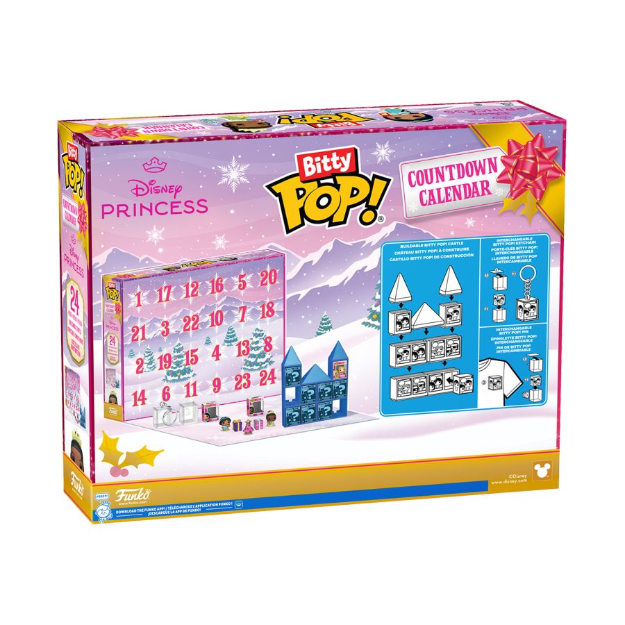 Disney: Princesses - Bitty Pop! Vinyl Countdown Calendar