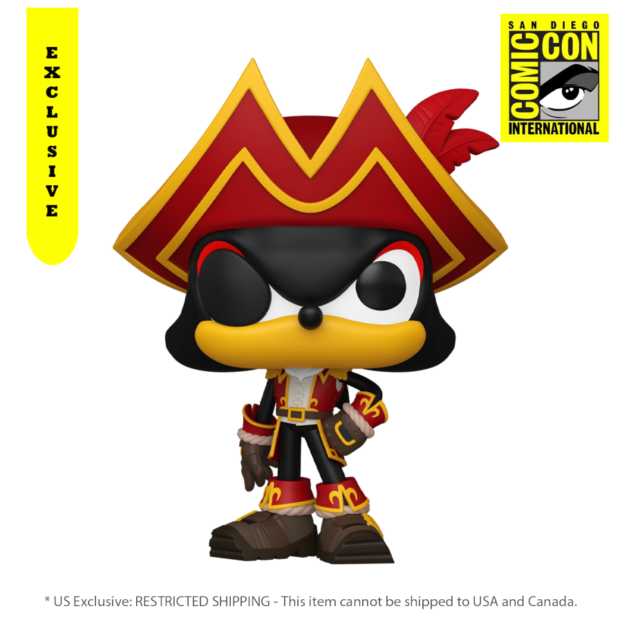 Sonic - Buccaneer Shadow SDCC 2025 Exclusive Pop! Vinyl [RS]