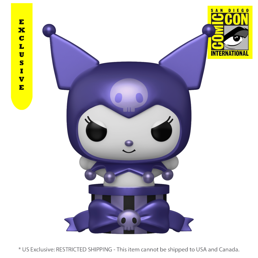 Hello Kitty - Kuromi Purple Metallic SDCC 2025 Exclusive Pop! Vinyl [RS]