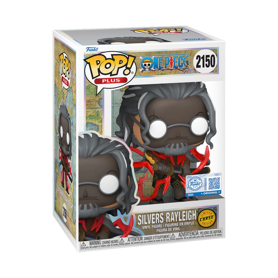 One Piece - Silvers Rayleigh (with Chase) US Exclusive Pop! Plus