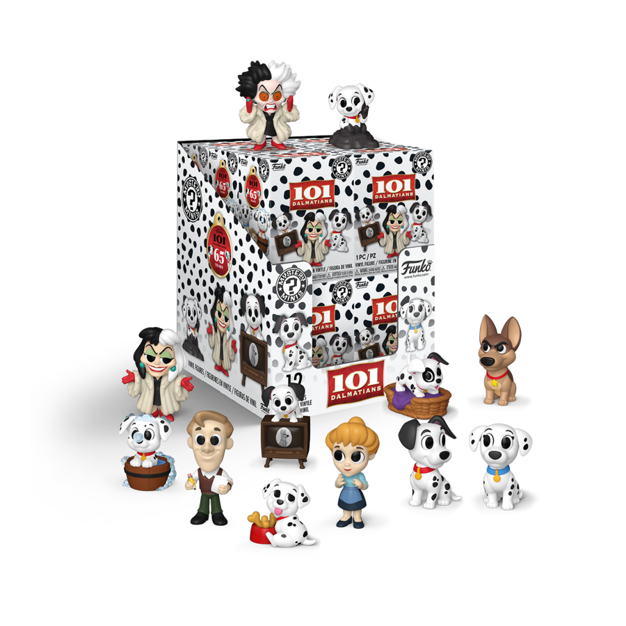 101 Dalmatians - Mystery Minis Assortment (Display of 12)