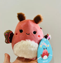 MIRREN Glitter Moth - 5"  Squishmallow Plush