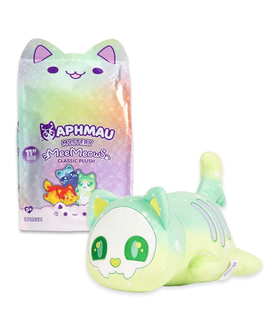 Poison Cat - (OPENED BAG) APHMAU MeeMeows 11" Mystery Plush - Elemental (Copy 2)