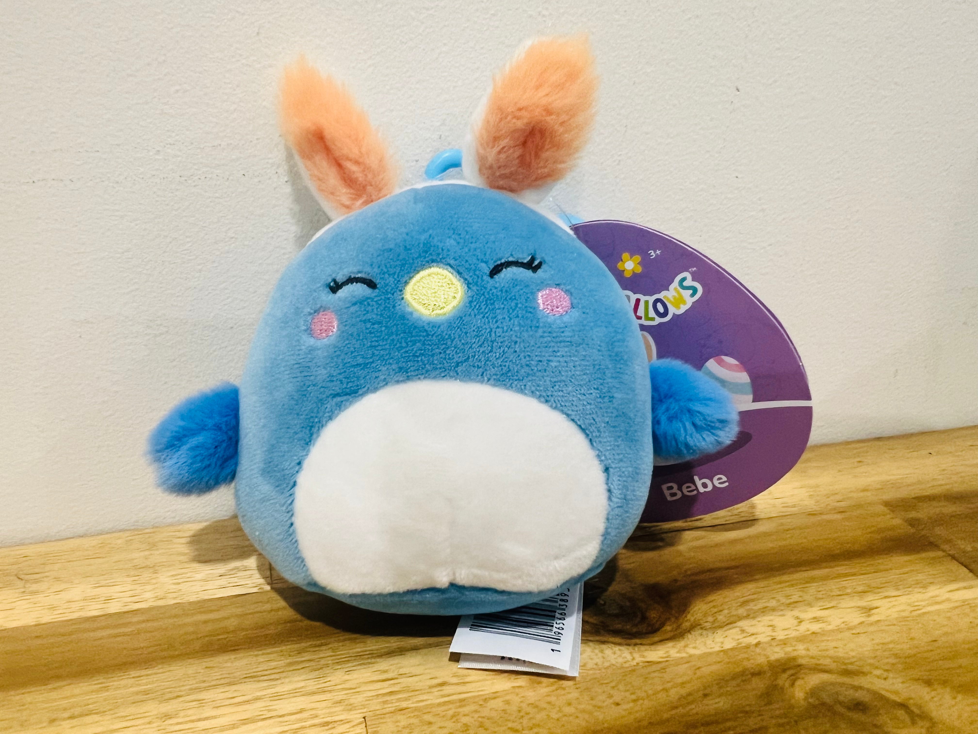 BEBE Bluebird -   3.5" Clips-Ons EASTER SQUISHMALLOWS