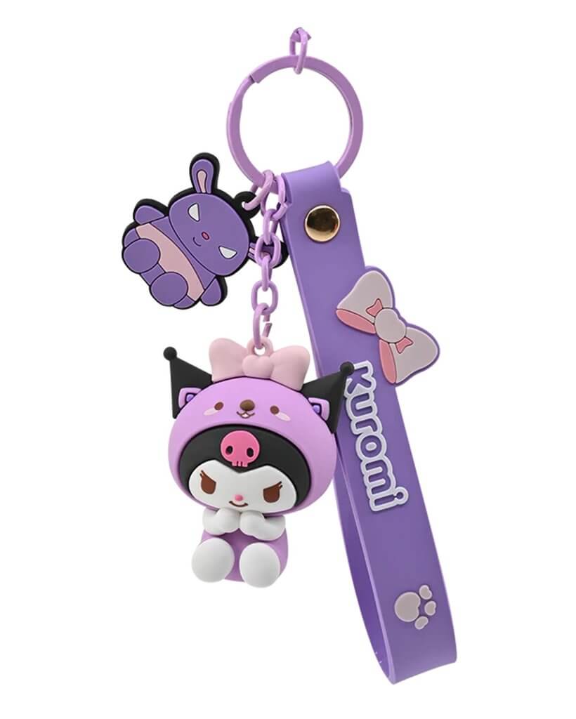 HELLO KITTY - Keychain w/hand strap - Animal