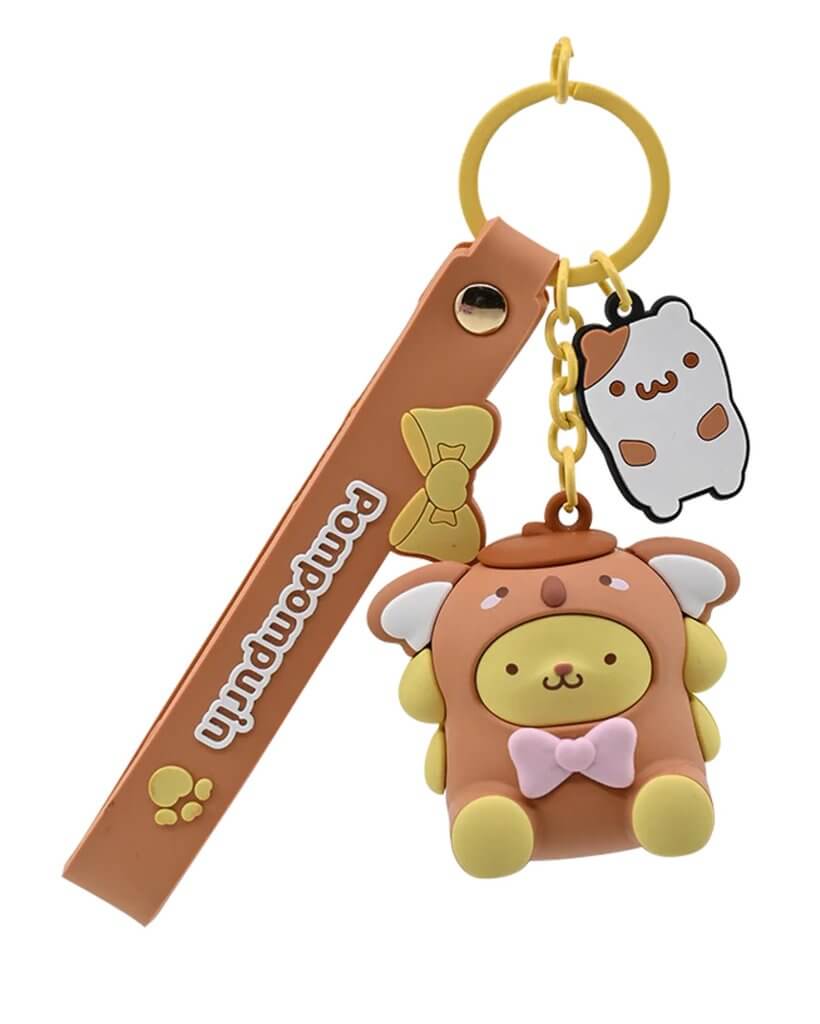 HELLO KITTY - Keychain w/hand strap - Animal