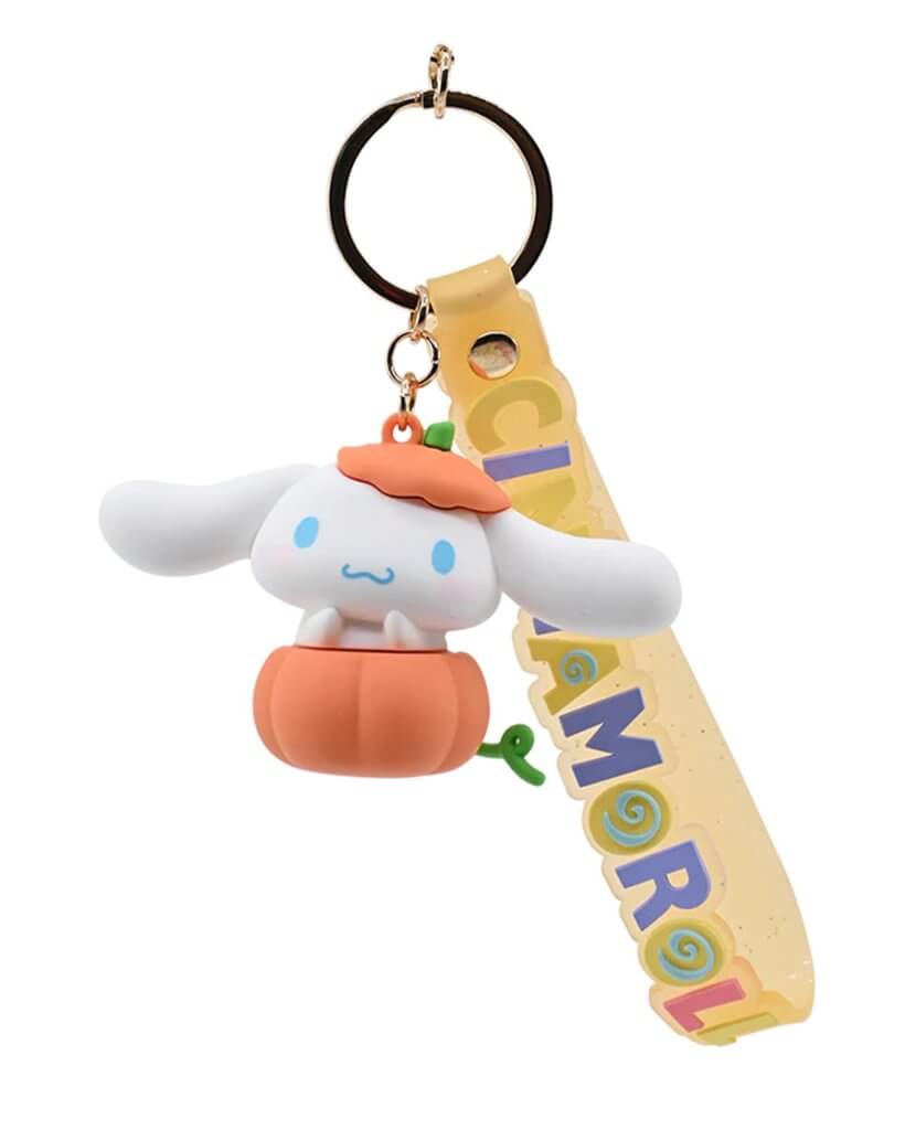 HELLO KITTY - Keychain w/hand strap - Cinnamoroll