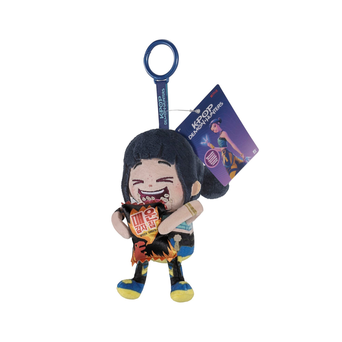 ZOE - 4" Retractable Plush Clips K-Pop Demon Hunters