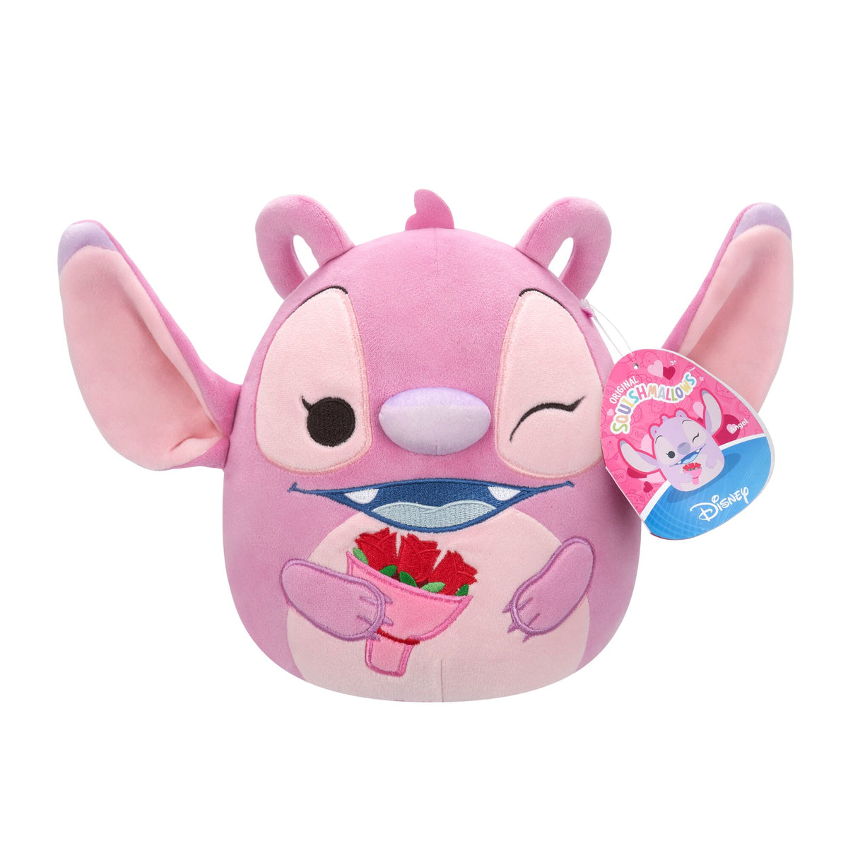 ANGEL with Flowers 2026 Valentines  - DISNEY 8" Squishmallow Plush
