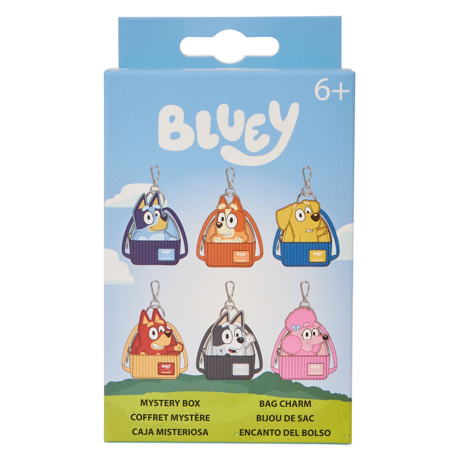 Loungefly Bluey – Mystery Mini Backpack Keychain Charm Assortment