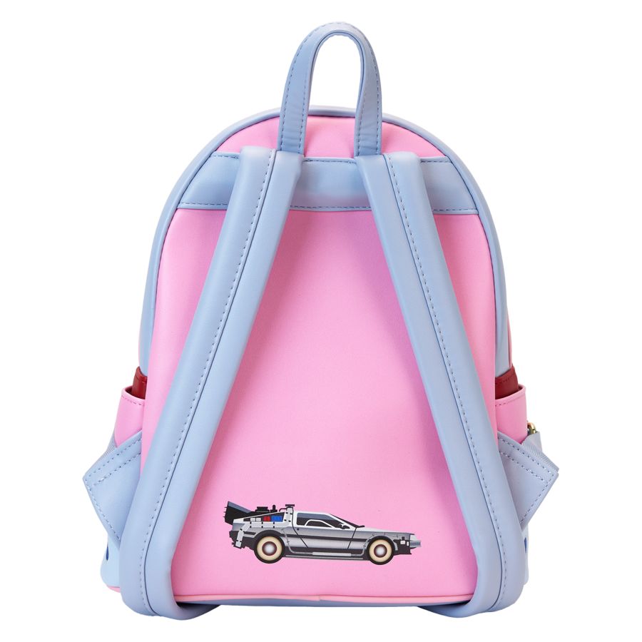 Loungefly Back to the Future - 40th Anniversary Mini Backpack
