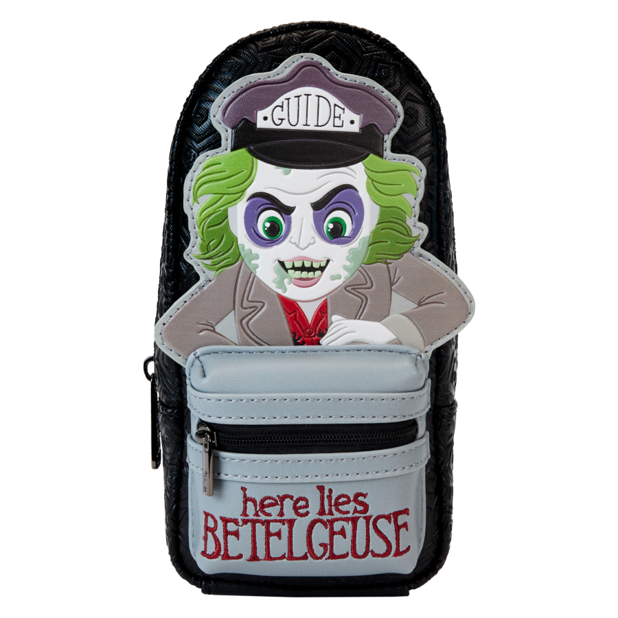 Loungefly Beetlejuice - Here Lies Betelgeuse Mini Backpack Pencil Case