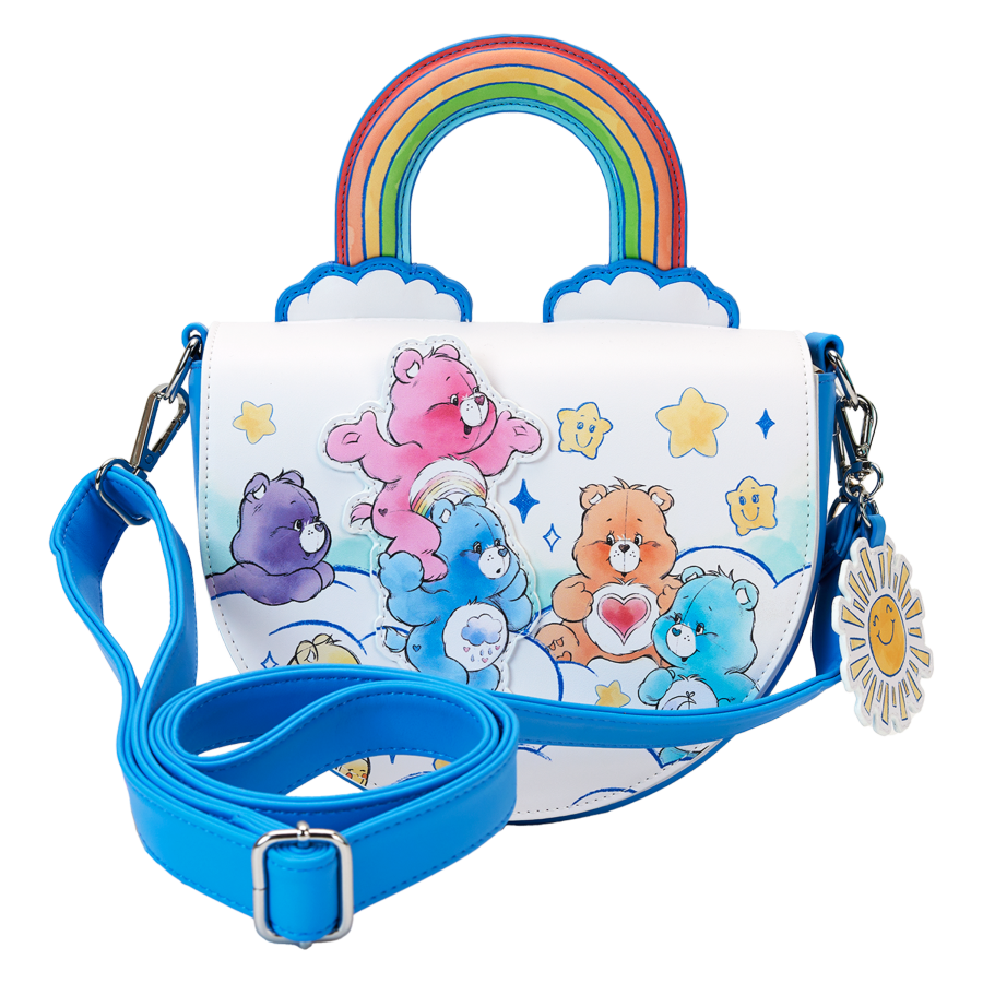 Loungefly Care Bears - Rainbow Handle Crossbody Bag