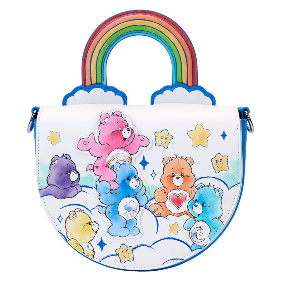 Loungefly Care Bears - Rainbow Handle Crossbody Bag